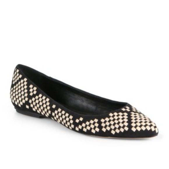 Rebecca Minkoff Shoes - Rebecca Minkoff Black Idelle Flats